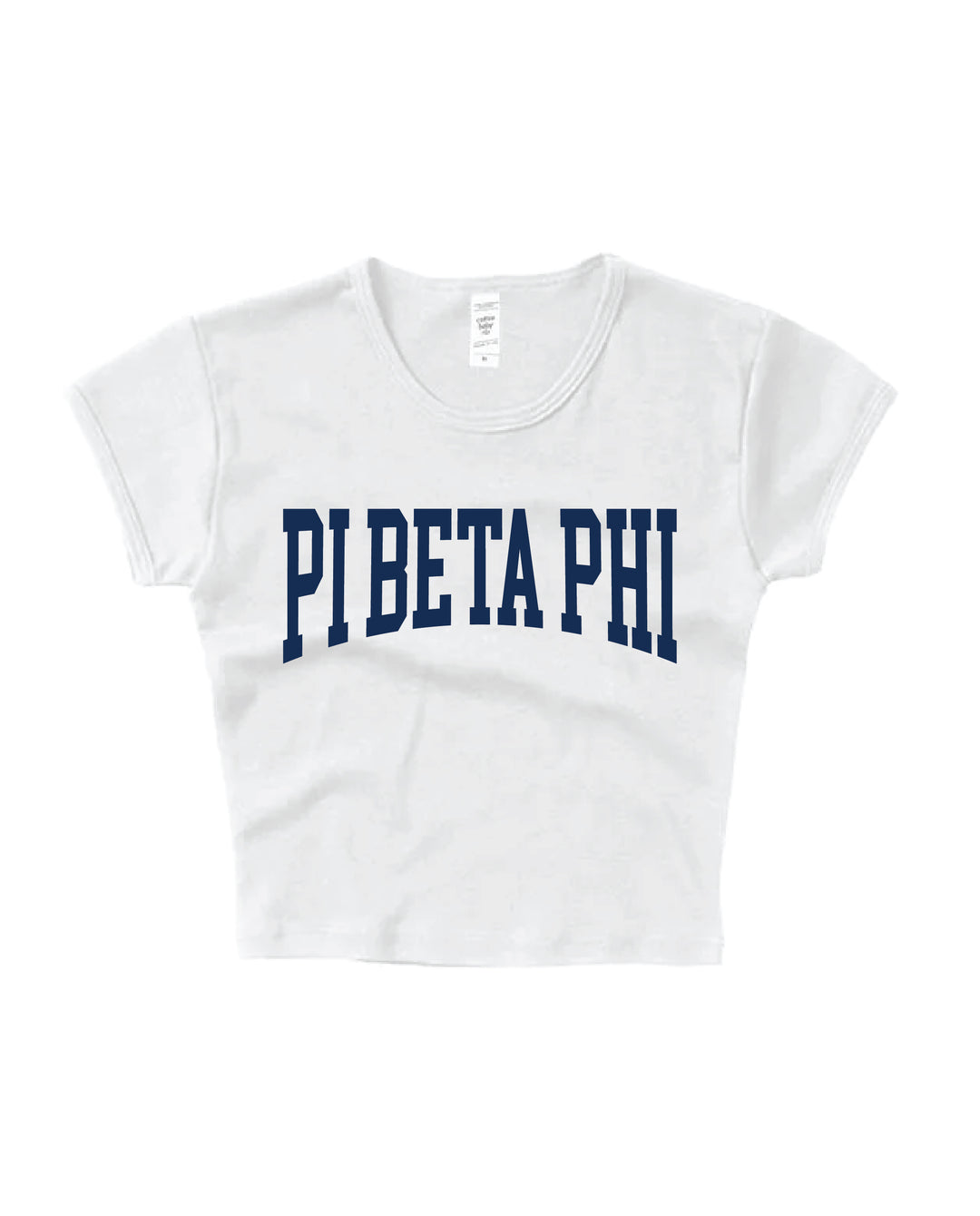 Pi Beta Phi Everyday Navy Print Baby Tee