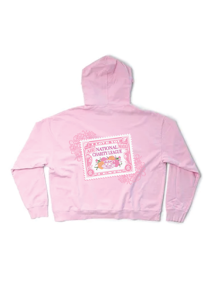 National Charity League Bubblegum Stamp Light Weight Hoodie