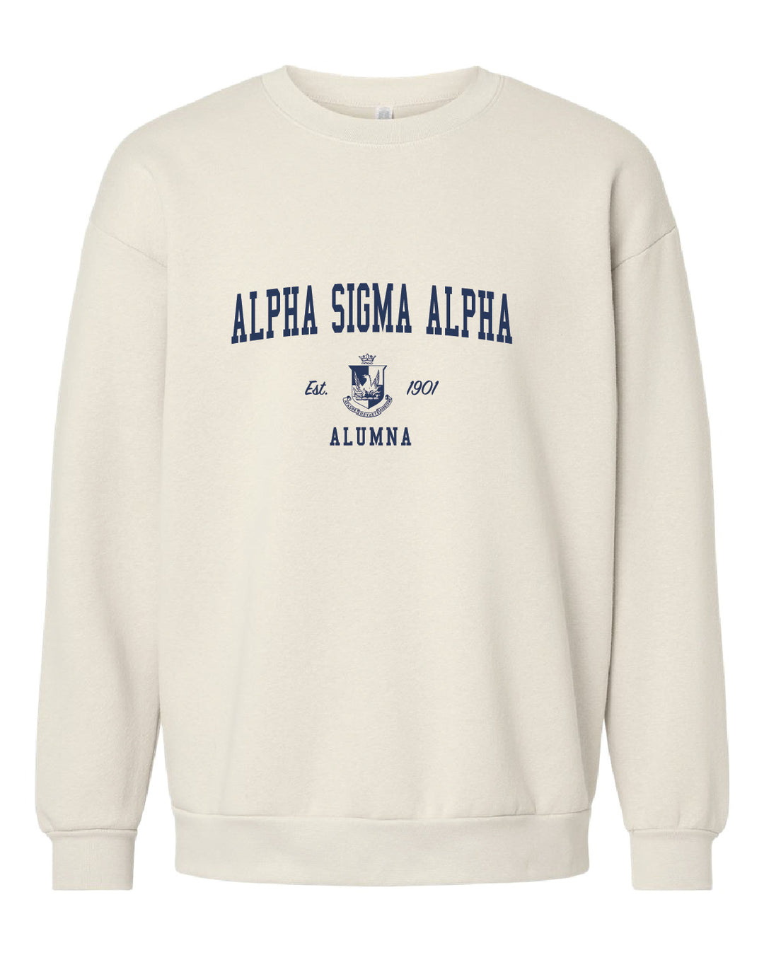 Alumna Vintage Crest Sorority Crewneck