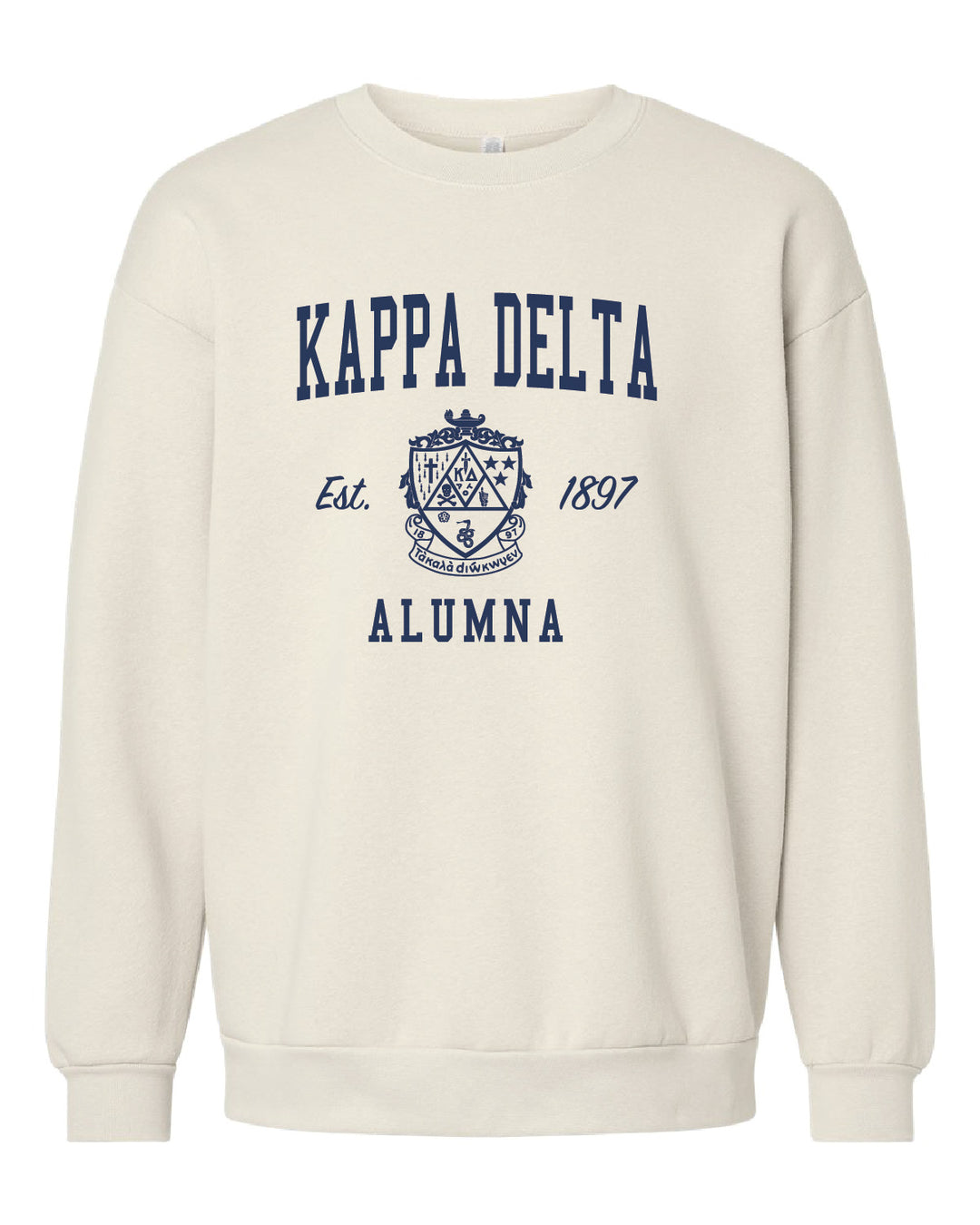 Alumna Vintage Crest Sorority Crewneck