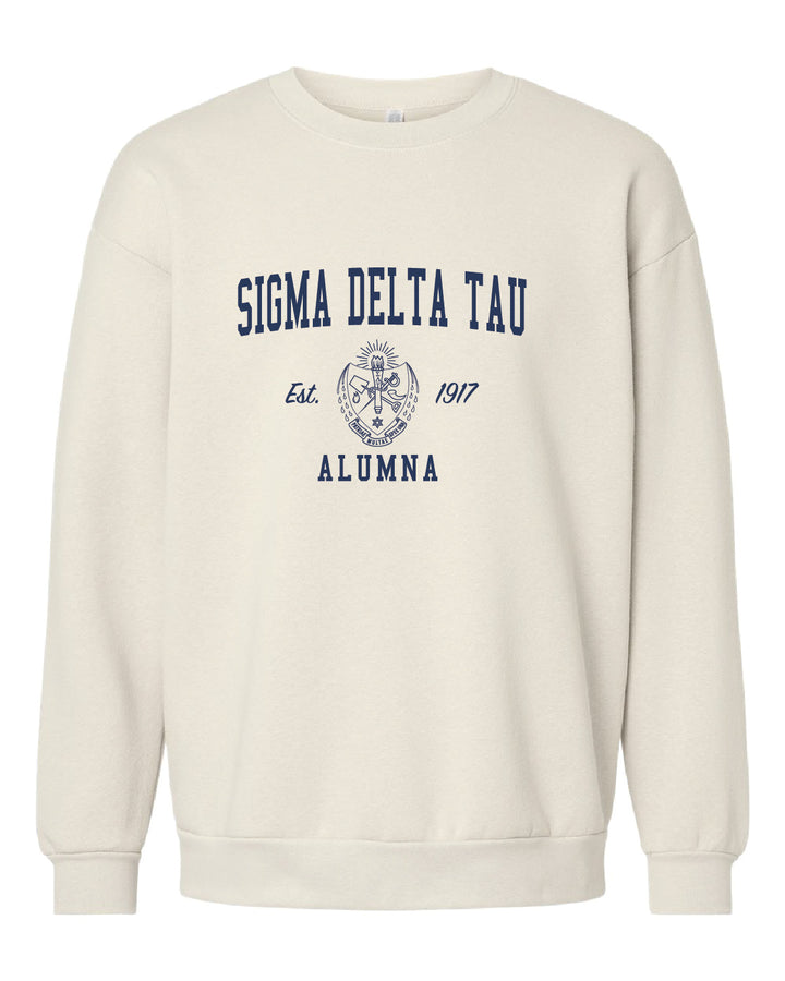 Alumna Vintage Crest Sorority Crewneck - 2XL - 3XL