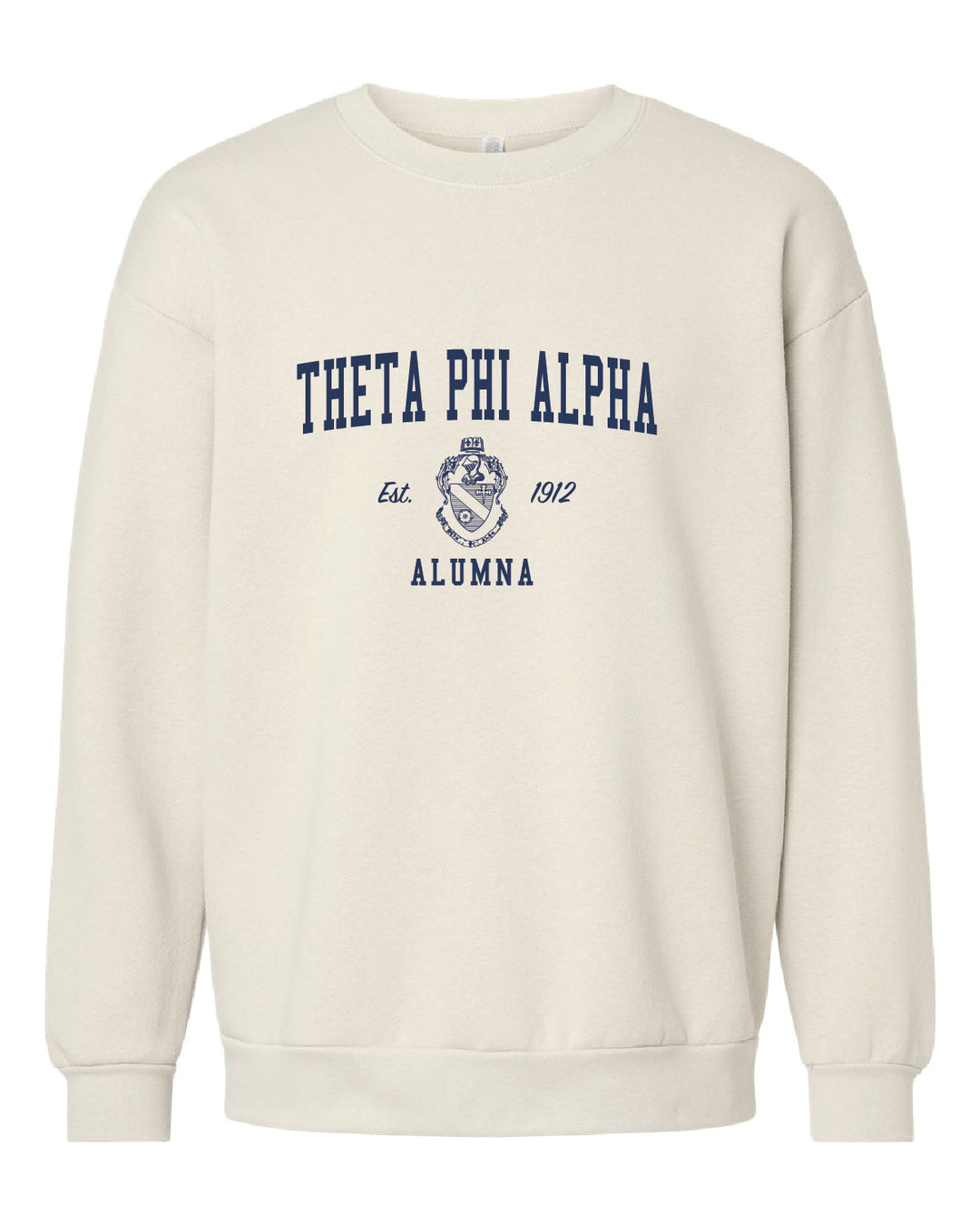 Alumna Vintage Crest Sorority Crewneck