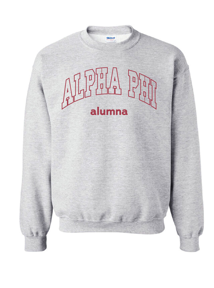 Vintage Alumna Sorority Crewneck