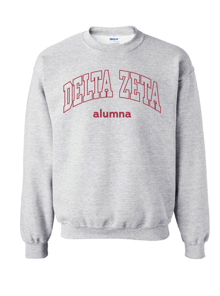 Vintage Alumna Sorority Crewneck - 2XL - 3XL