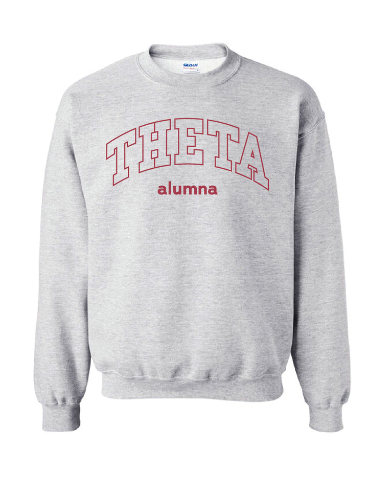 Vintage Alumna Sorority Crewneck - 2XL - 3XL