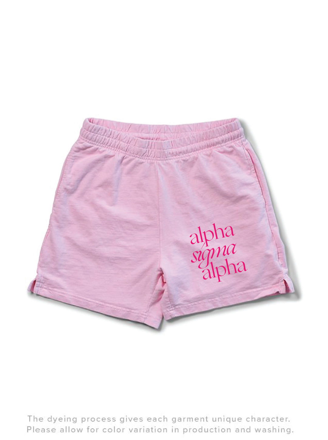 Sorority Motto Lightweight Bubblegum Shorts - 2XL