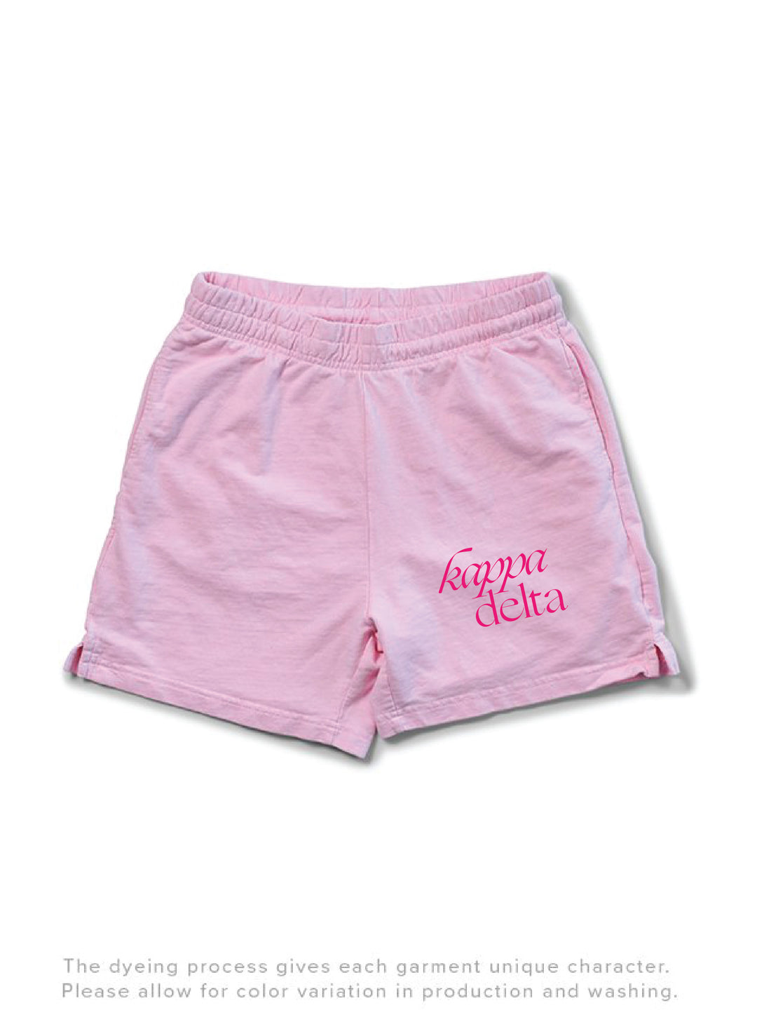 Sorority Motto Lightweight Bubblegum Shorts - 2XL