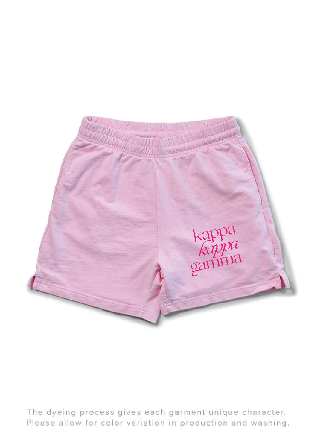 Sorority Motto Lightweight Bubblegum Shorts - 2XL