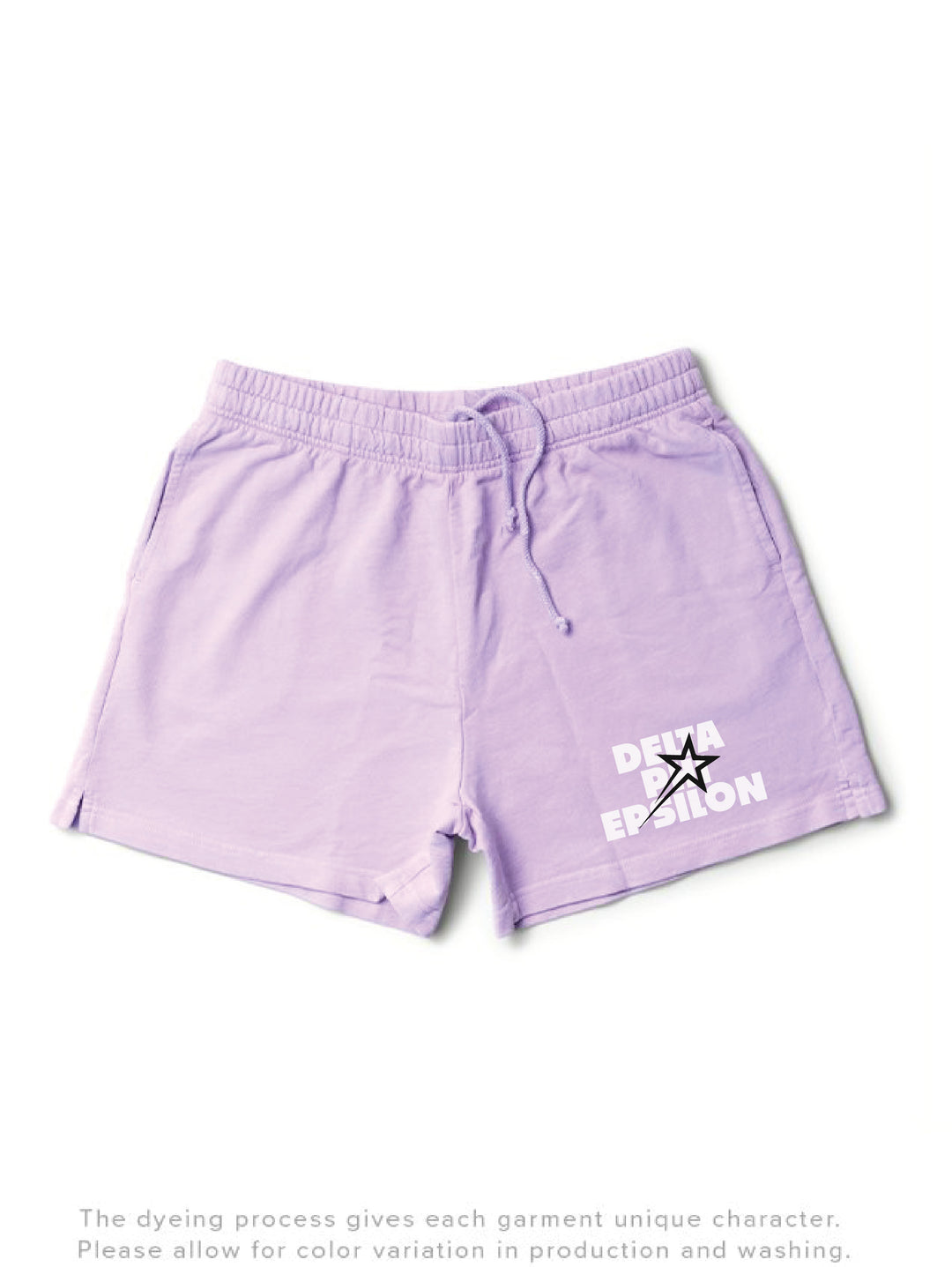 Lavender Haze Star Light Weight Sorority Shorts