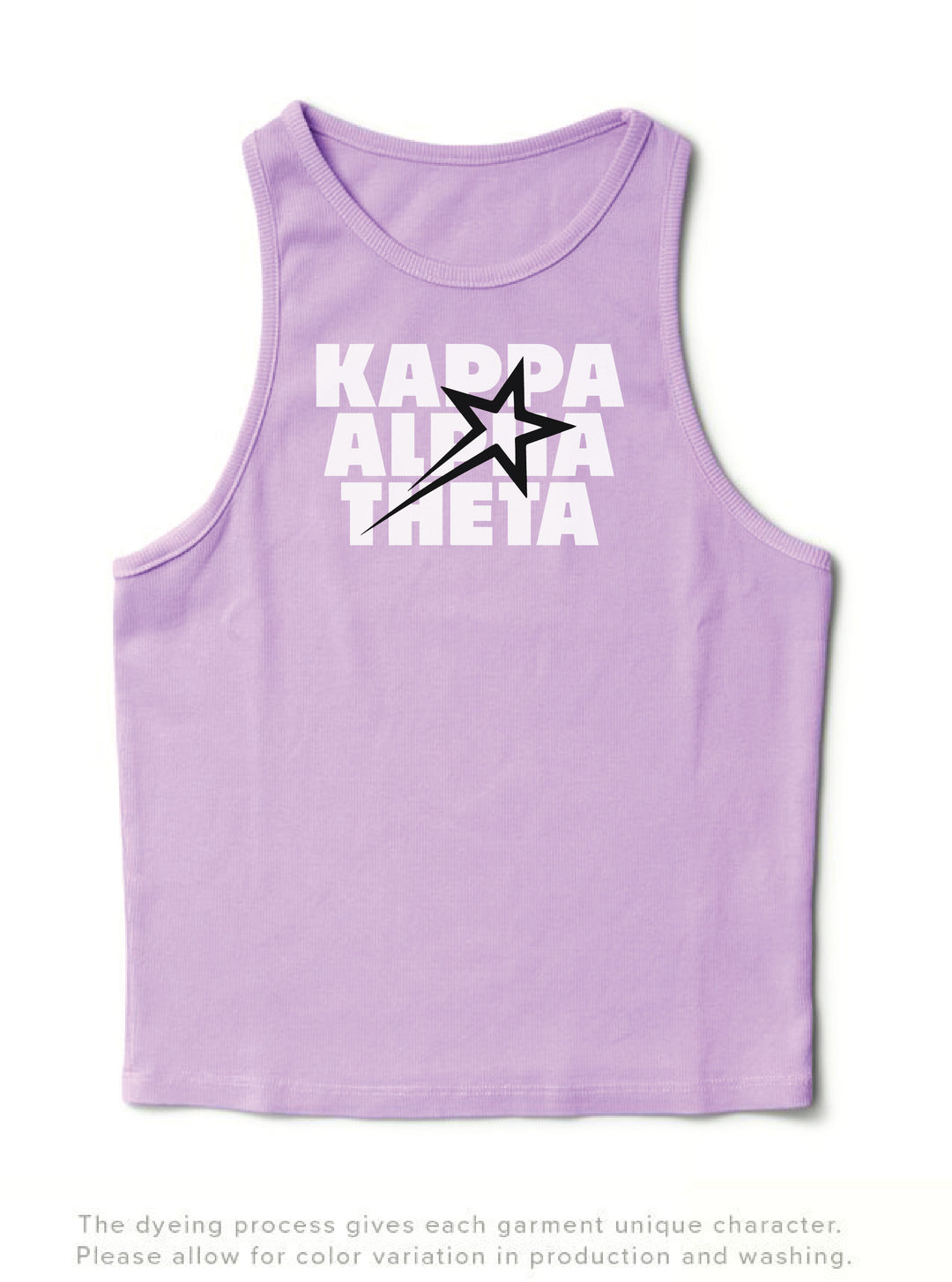 Lavender Haze Star Sorority Tank 2XL