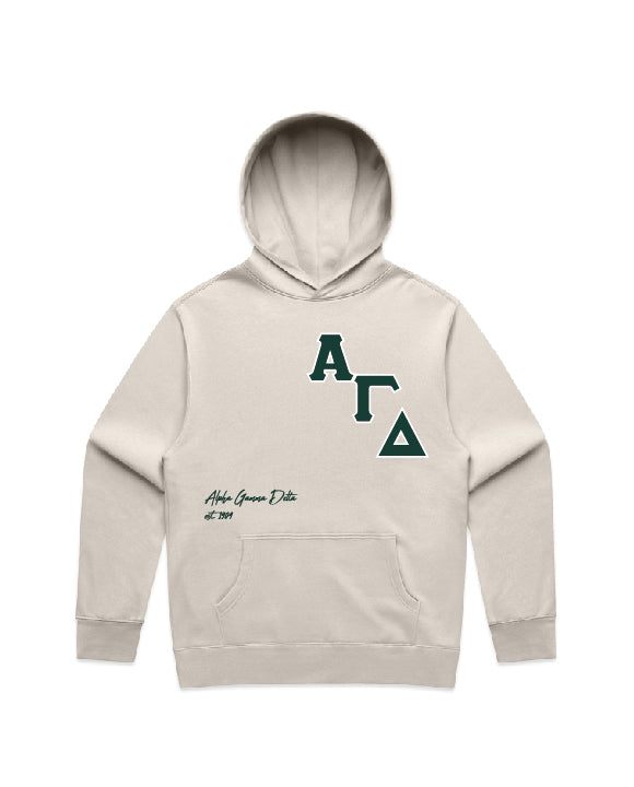 Stacked Letter Heavy Weight Sorority Hoodie