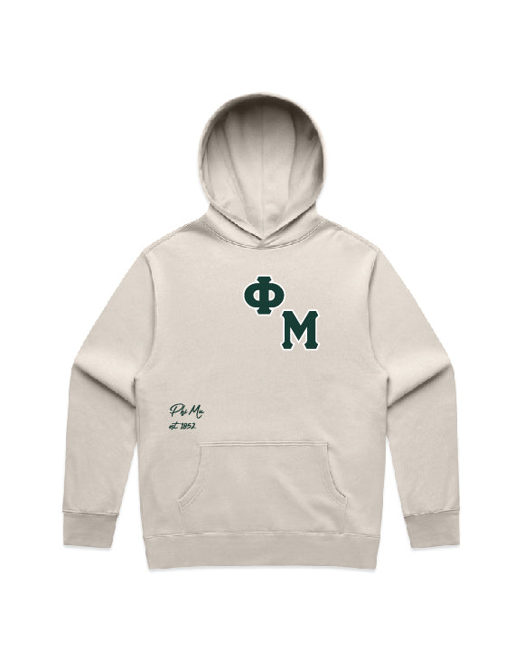 Stacked Letter Heavy Weight Sorority Hoodie