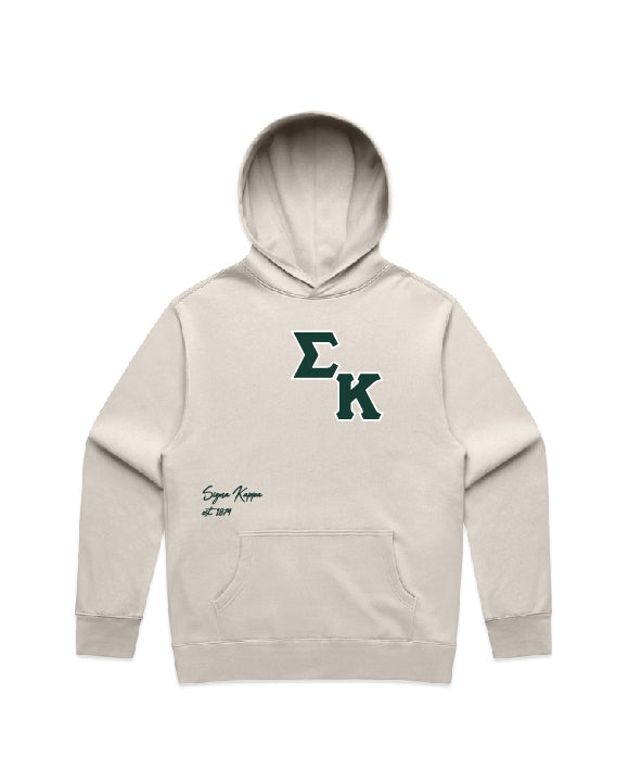 Stacked Letter Heavy Weight Sorority Hoodie