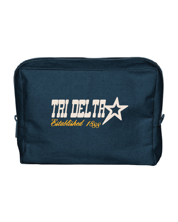Star Midnight Sorority Make-Up Pouch