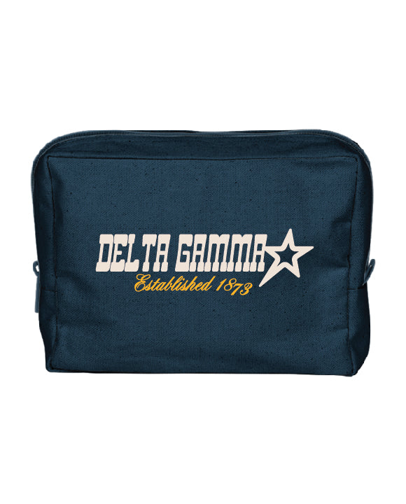 Star Midnight Sorority Make-Up Pouch