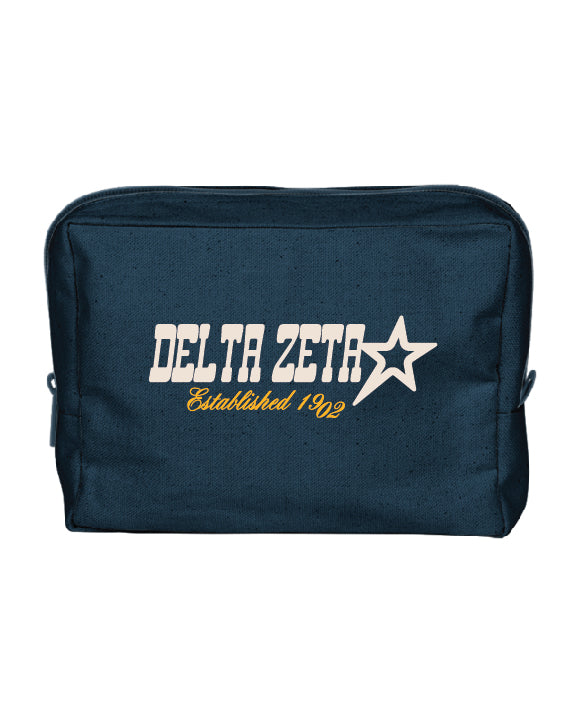 Star Midnight Sorority Make-Up Pouch
