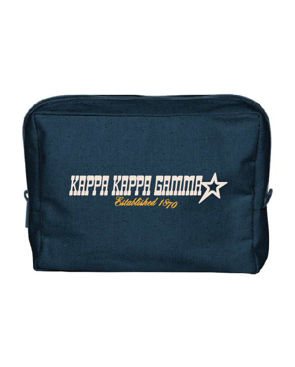 Star Midnight Sorority Make-Up Pouch