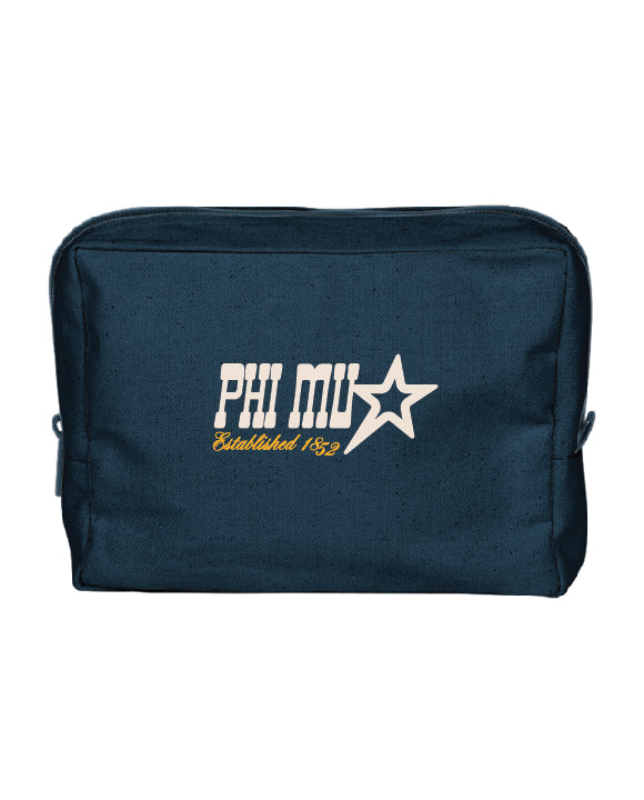 Star Midnight Sorority Make-Up Pouch