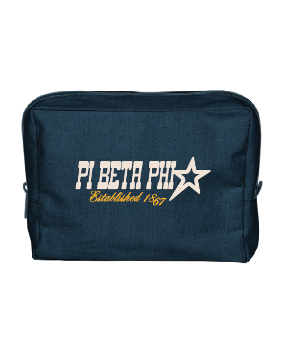 Star Midnight Sorority Make-Up Pouch