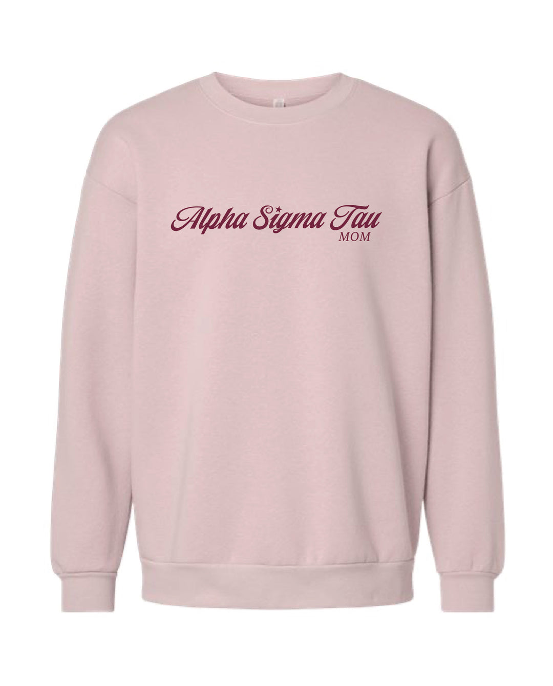Star Script Mom Sorority Crewneck
