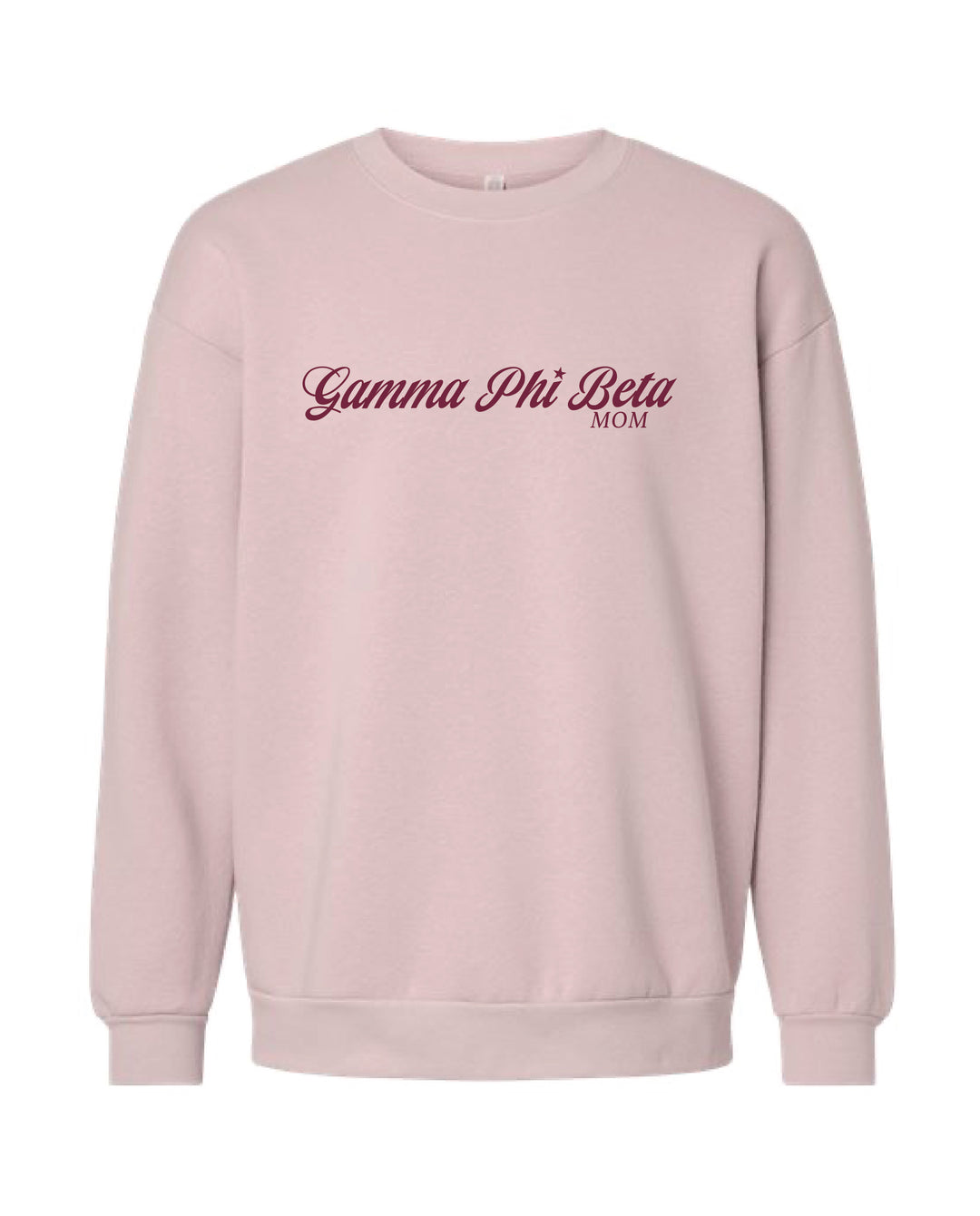 Star Script Mom Sorority Crewneck