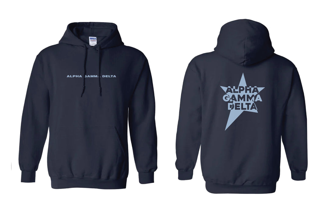 Star Struck Navy Sorority Hoodie