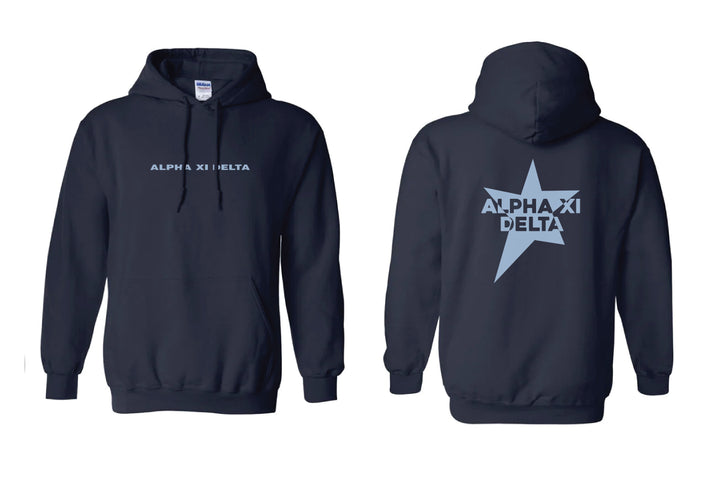 Star Struck Navy Sorority Hoodie