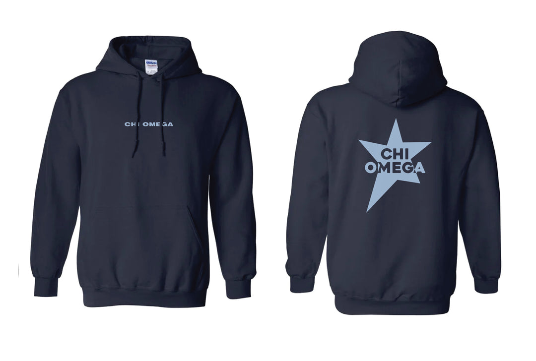 Star Struck Navy Sorority Hoodie