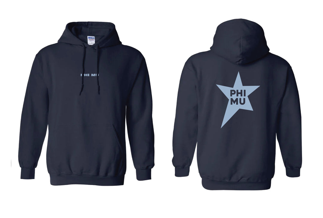 Star Struck Navy Sorority Hoodie