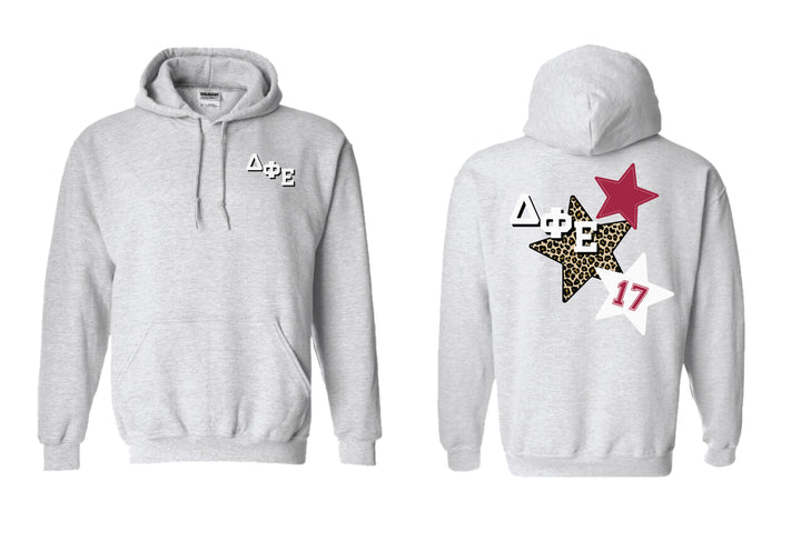 Star Studded Matching Set Sorority Hoodie - 2XL - 3XL