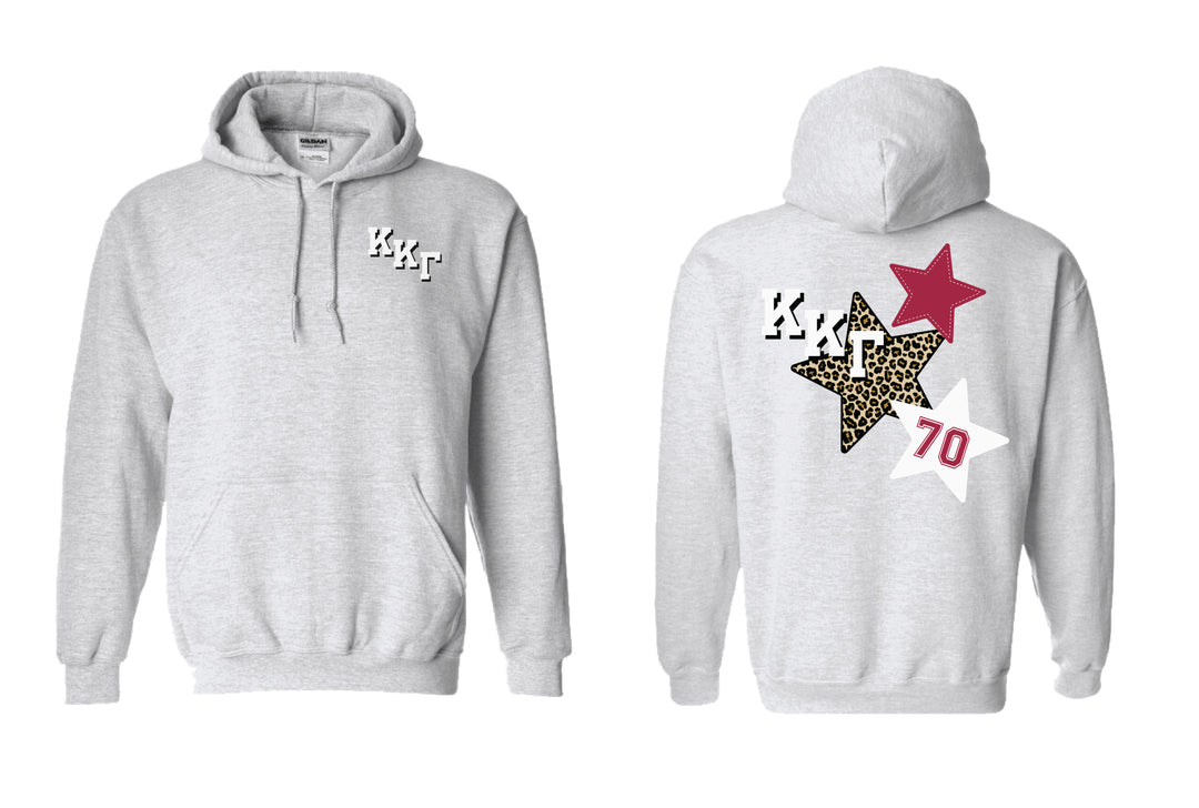 Star Studded Matching Set Sorority Hoodie - 2XL - 3XL