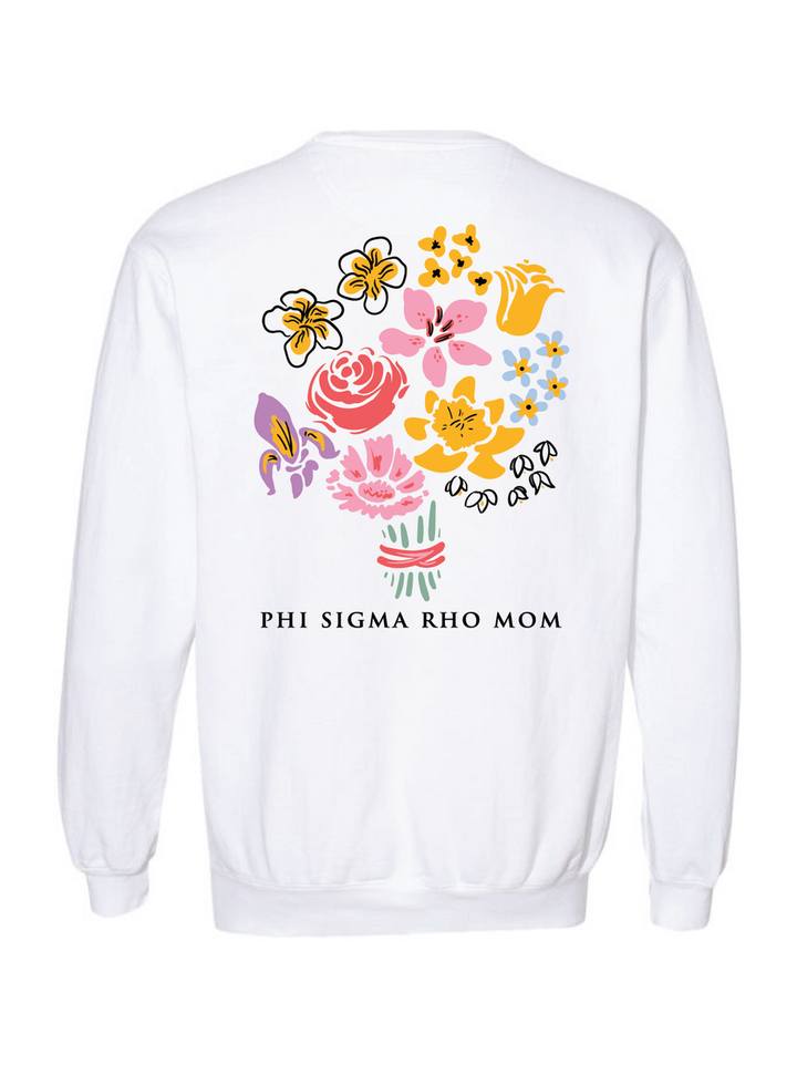 Phi Sigma Rho Bouquet Mom Crewneck