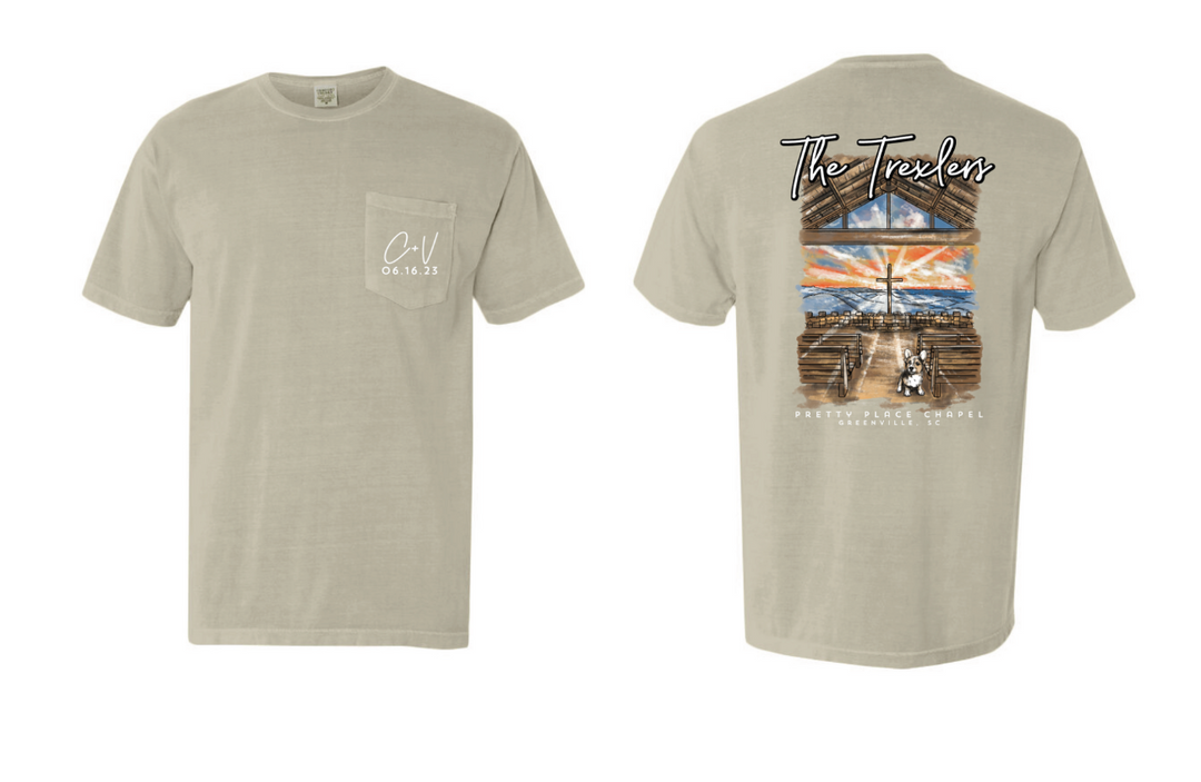 Trexlers Sandstone Wedding Tee