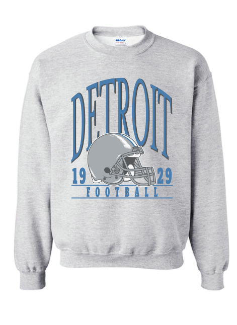 Detroit Football Crewneck