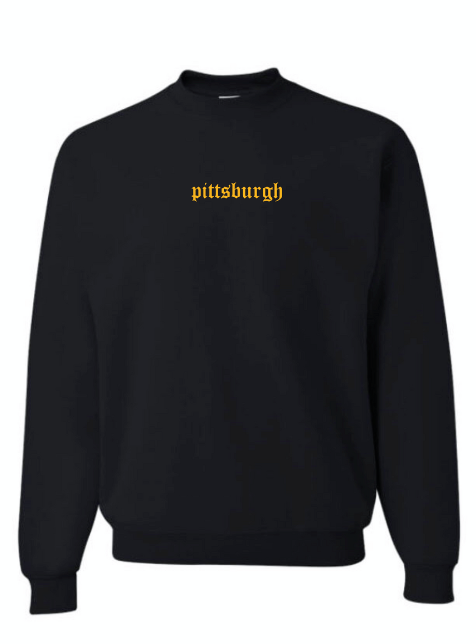 Old English Pittsburgh Crewneck