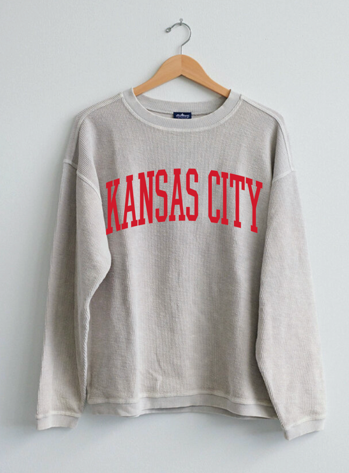 Kansas City Corded Crewneck