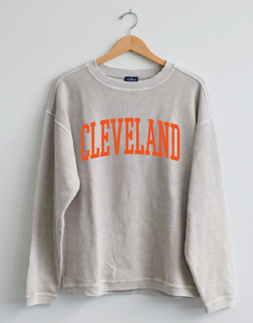 Cleveland Corded Crewneck