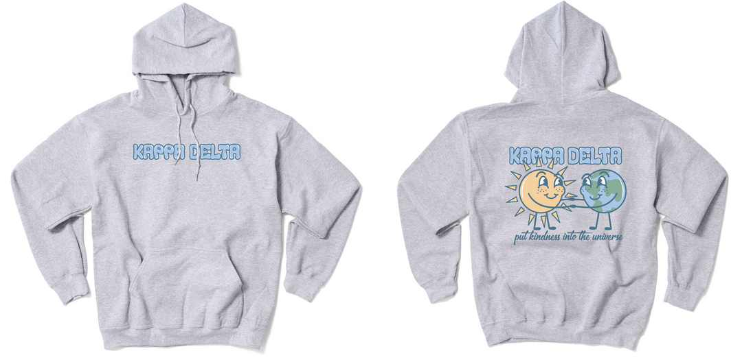 Earth and Sun Sorority Hoodie - 2XL