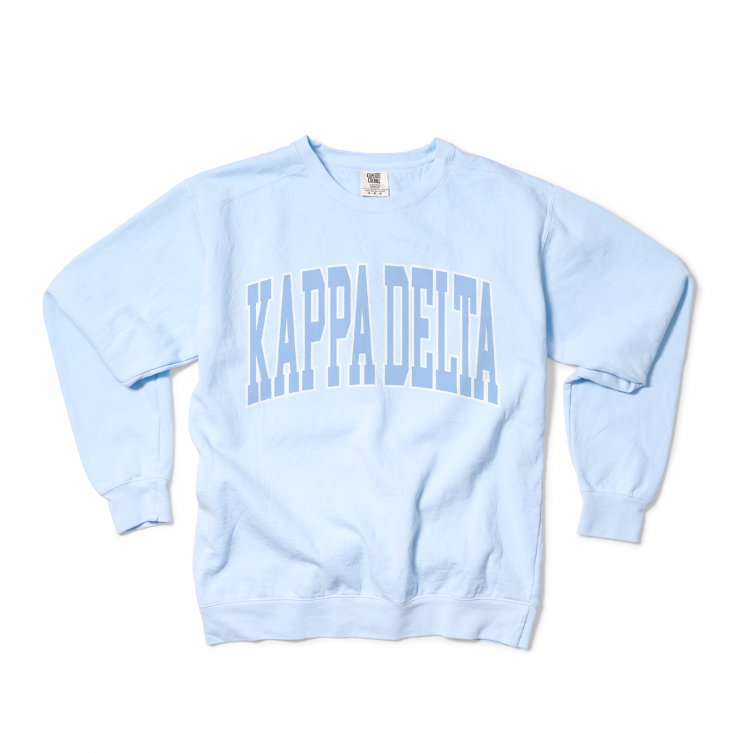 Sunkissed Coconut® Chambray Crewneck - 2XL - 3XL