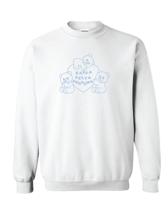 Teddy Bear Sorority Grandma Crewneck