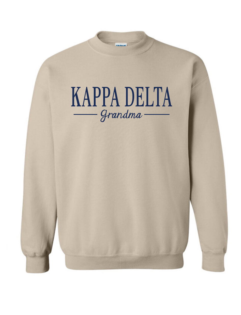 Simple Sorority Grandma Crewneck