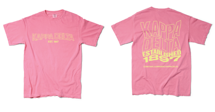 Pink Lemonade Sorority Tee - 2XL - 3XL