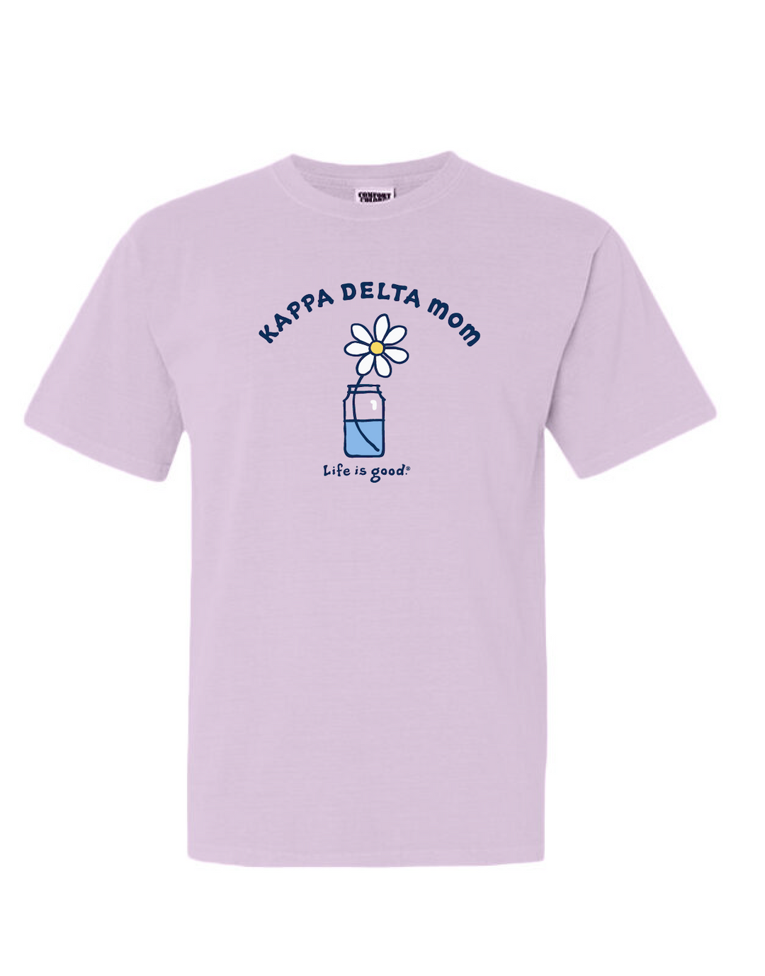 LIFE IS GOOD® Daisy Sorority Mom Tee - 2XL - 3XL