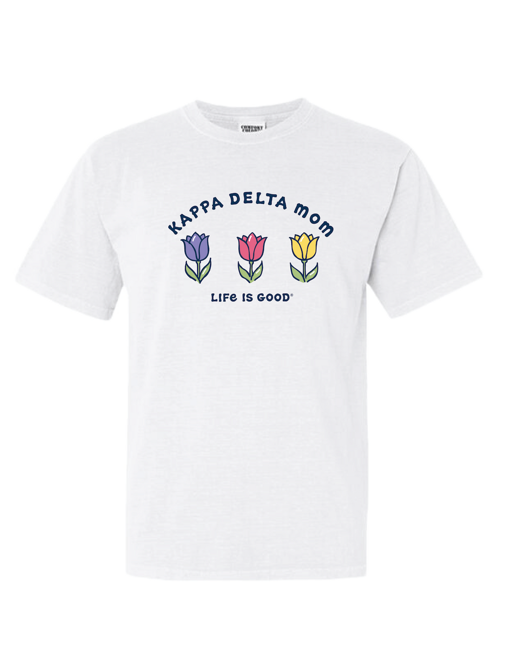 LIFE IS GOOD® Sorority Mom Tulip Tee