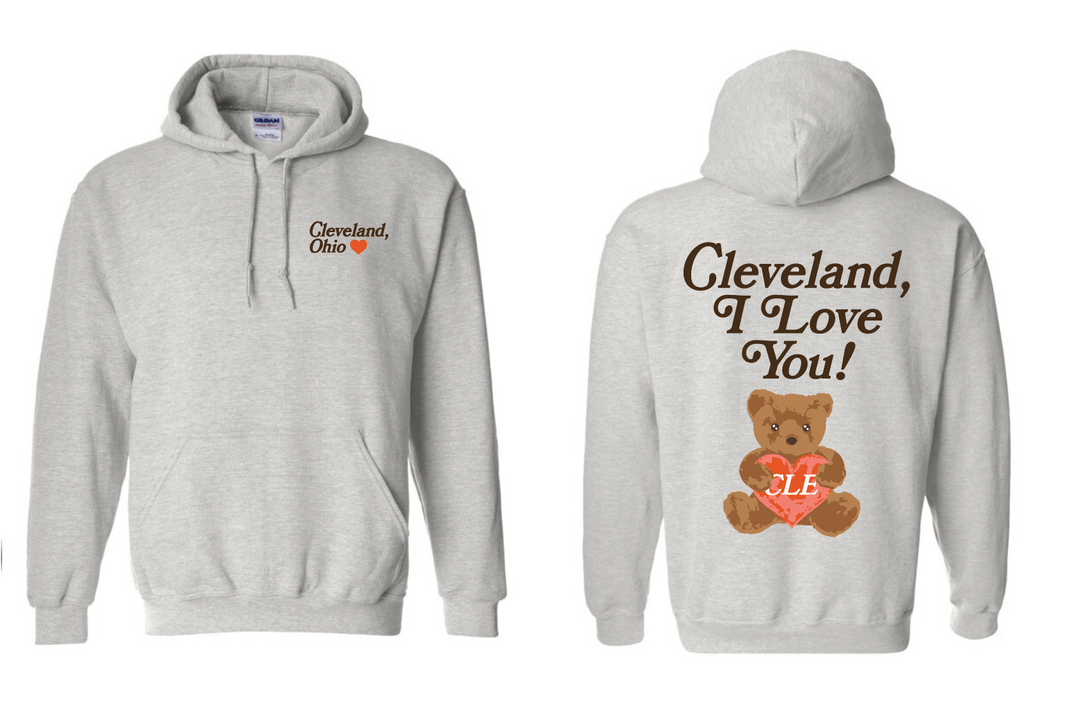 Cleveland, I Love You Hoodie