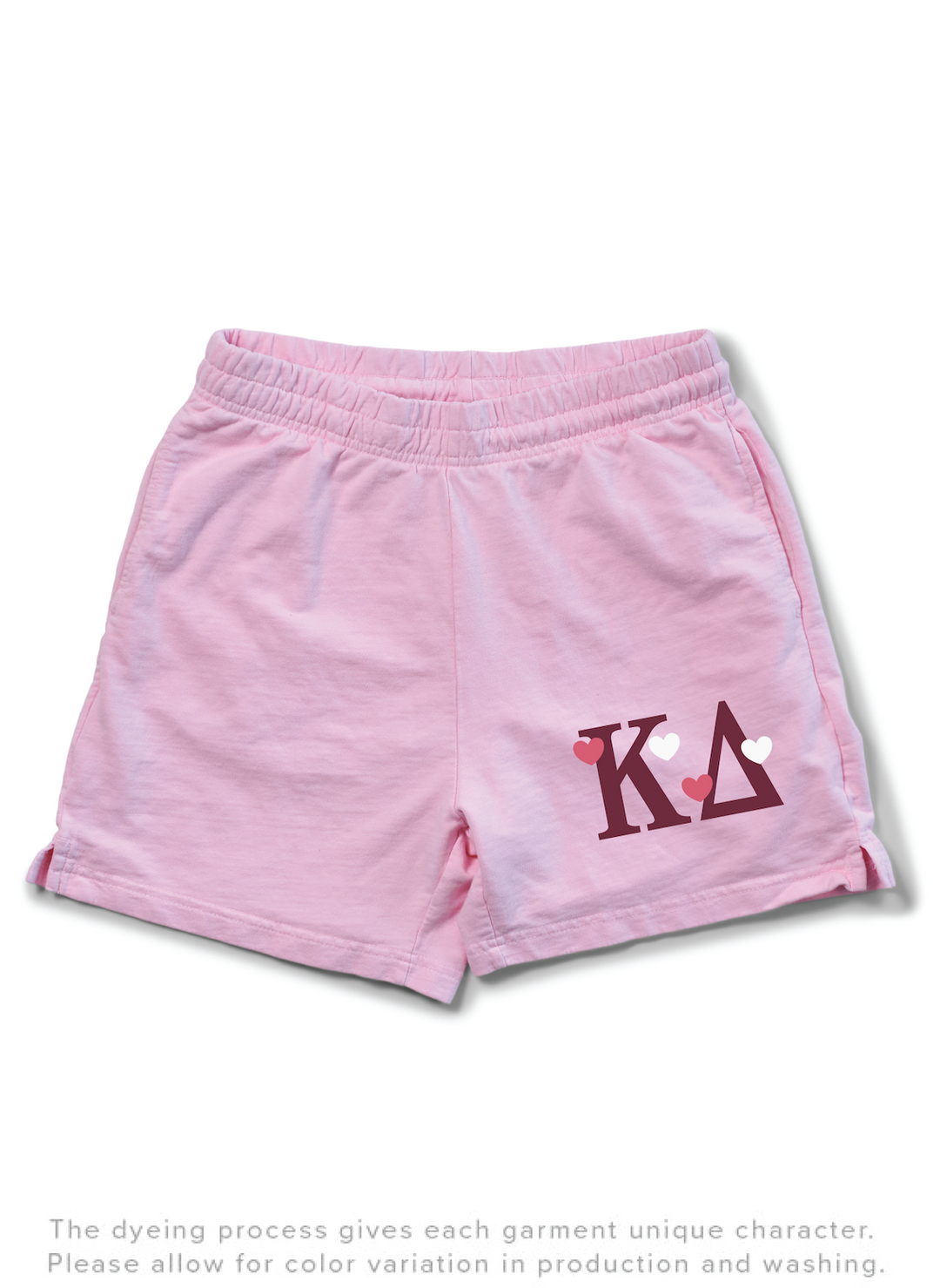 Bubblegum All Love Matching Set Light Weight Sorority Shorts