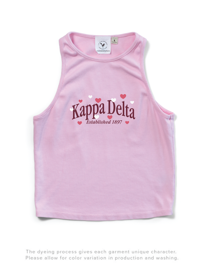 Bubblegum All Love Matching Set Sorority Tank