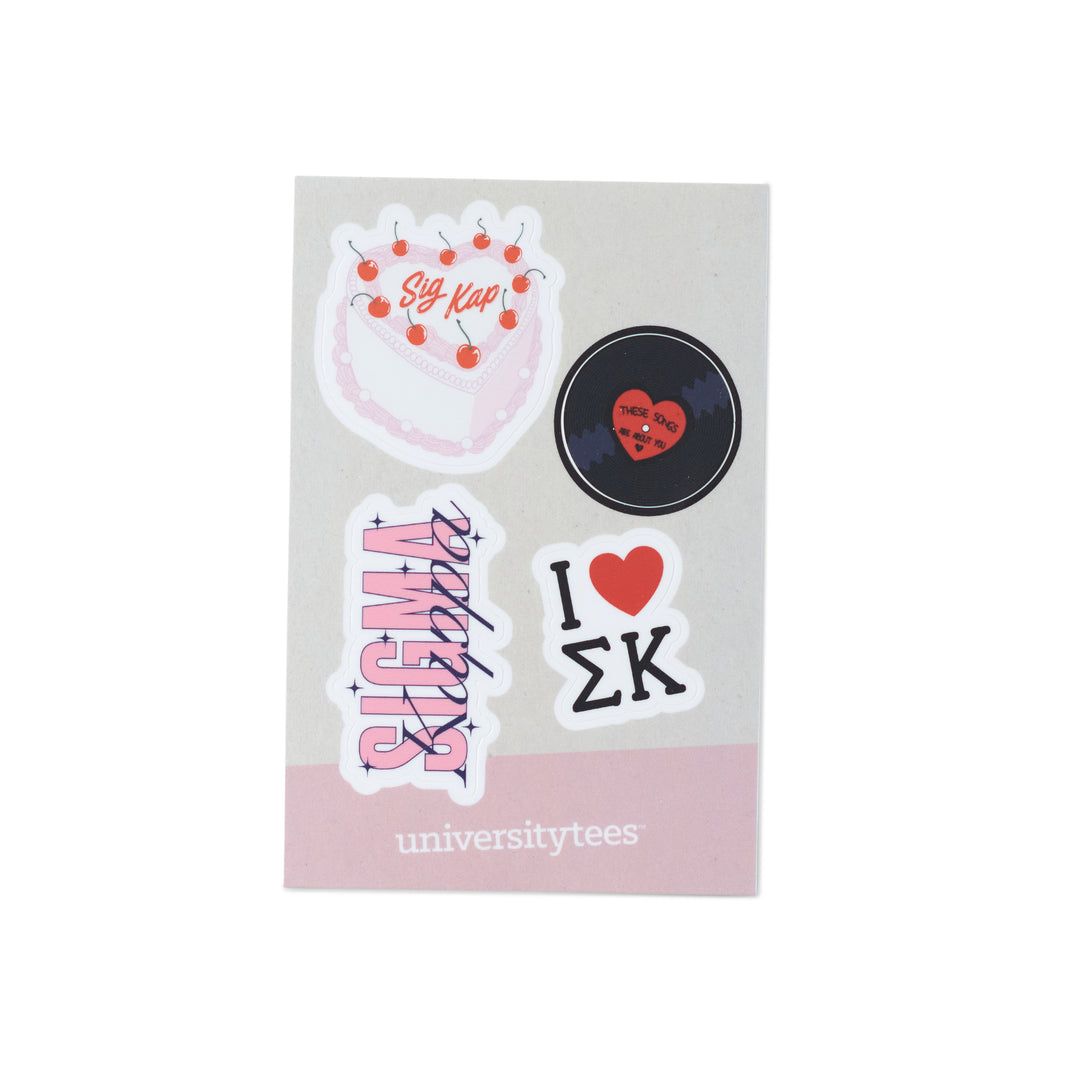 Sorority Sticker Sheet