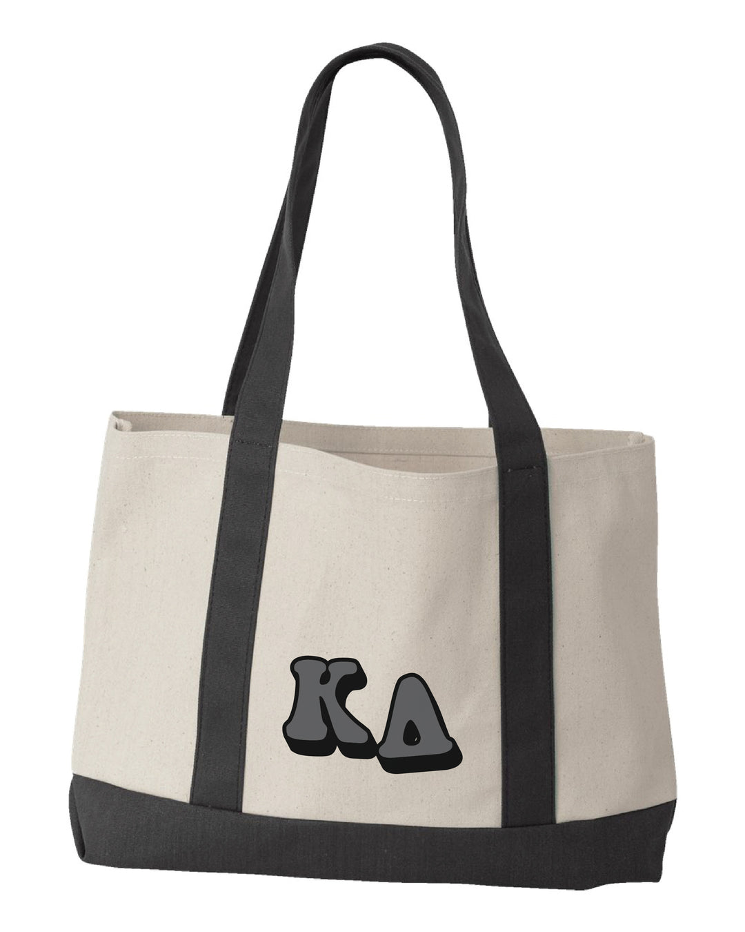 Tone-on-Tone Embroidered Sorority Tote