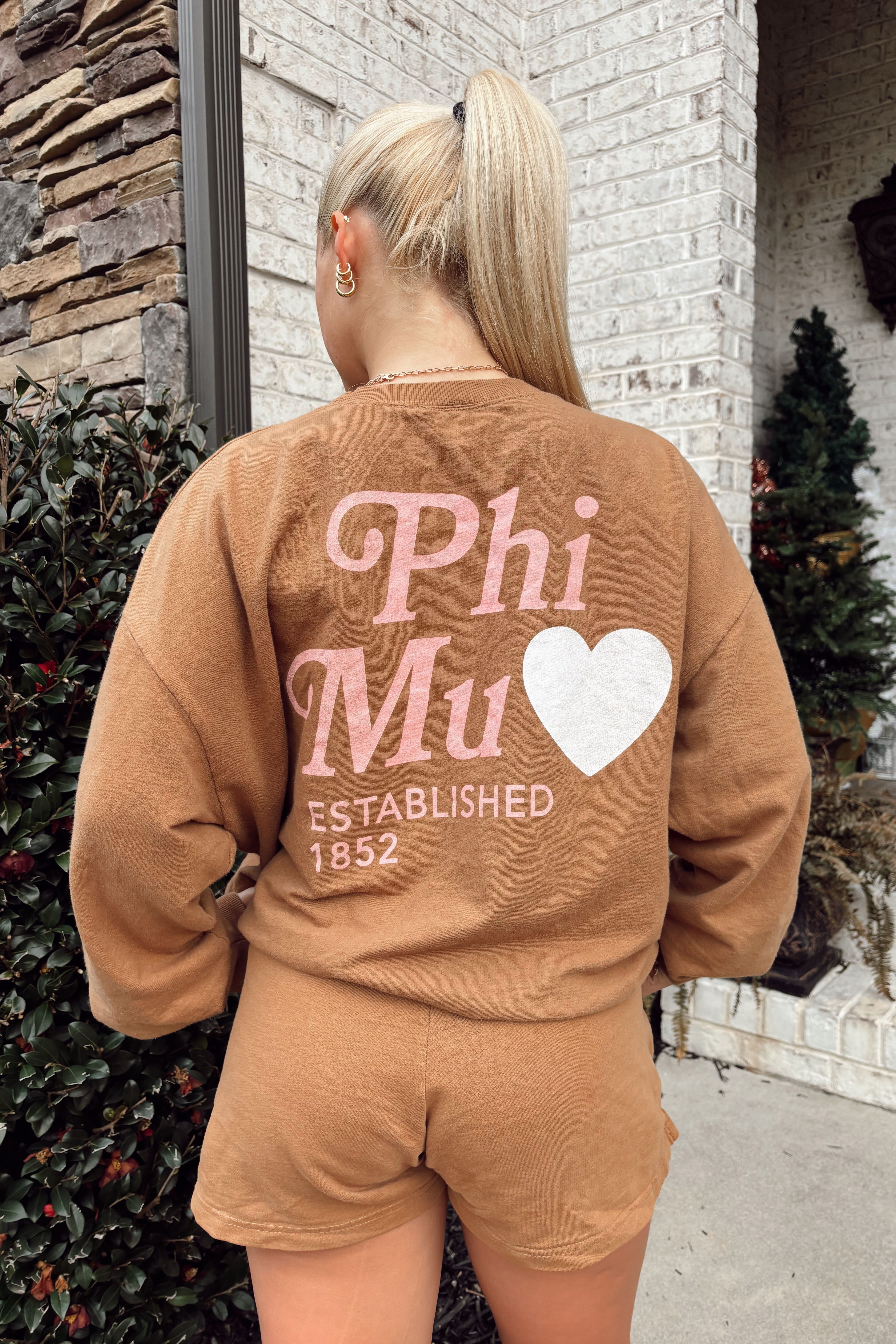 Phi Mu Apparel University Tees